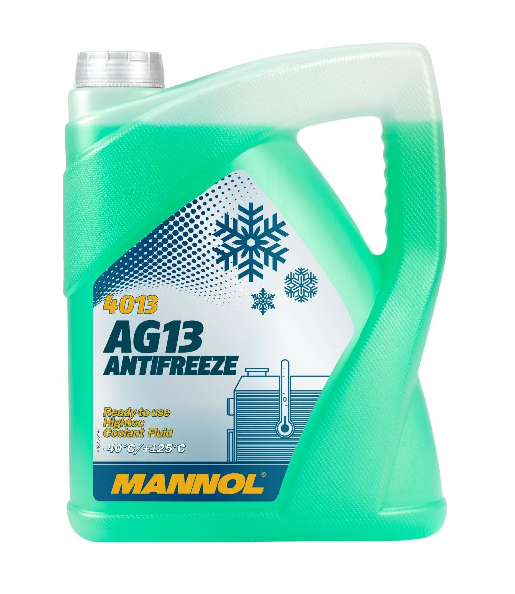 MN4013-5 MANNOL AG13 Hightec Kühlmittel G11 grün, 5l ▷ AUTODOC Preis und  Erfahrung
