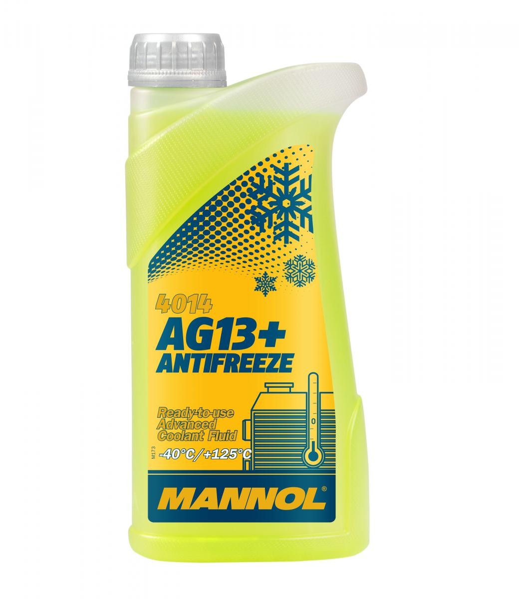 MANNOL AG13+ Advanced MN4014-1 Kühlmittel G13 gelb, 1l ▷ AUTODOC