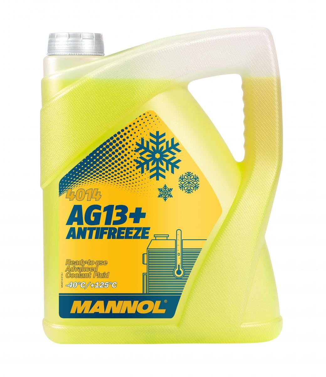 MANNOL AG13+ Advanced MN4014-5 Kühlmittel G13 gelb, 5l ▷ AUTODOC