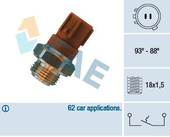 31140 FAE Sensor, temperatura del refrigerante ▷ AUTODOC precio y opinión
