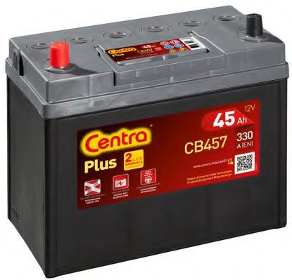 CENTRA CB457 Plus Batterie 12V 45Ah 330A B0 B24 Bleiakkumulator
