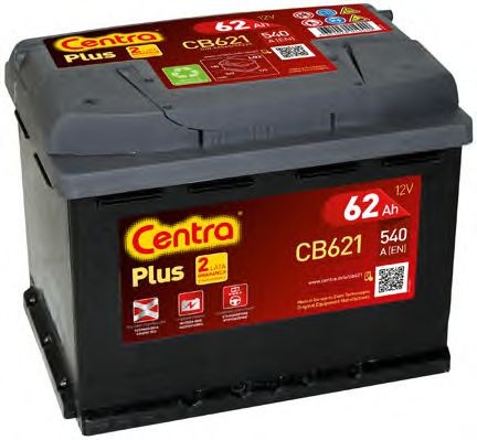 CENTRA CB621 Plus Batterie 12V 62Ah 540A B13 Bleiakkumulator