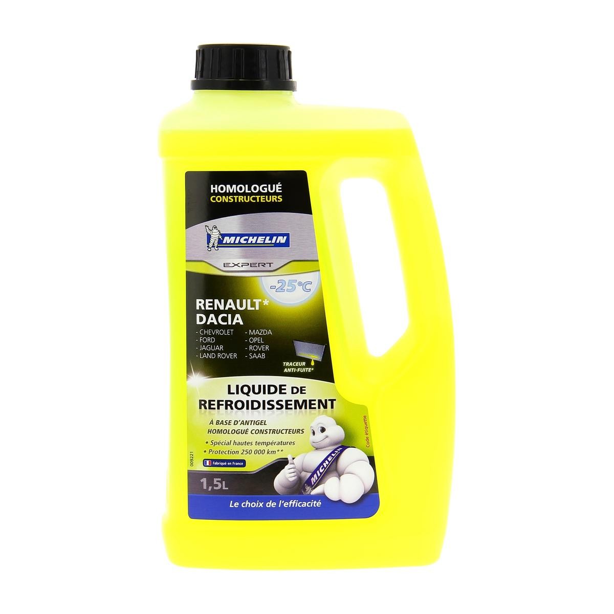 009221 Michelin Expert Kühlmittel G13 gelb, 1,5l