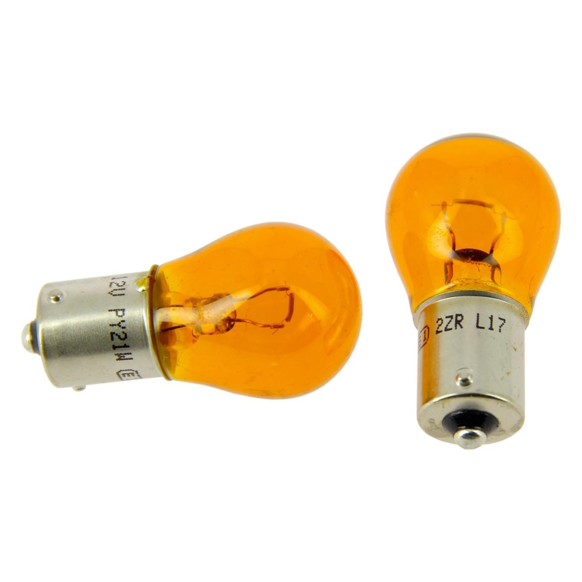 Ampoule Feu Clignotant Orange 12V 21W BAU15s