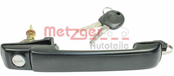 2310528 METZGER Türgriff vorne rechts, vorne links, außen, mit  Schließzylinder, mit Schlüssel ▷ AUTODOC Preis und Erfahrung
