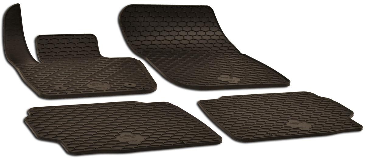 MONDEO Gummi, WALSER 50769 Fußmatten für FORD AUTODOC und Erfahrung vorne Menge: ▷ hinten, Preis 4, und schwarz
