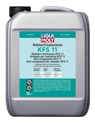 5L UNEX KÜHLERFROSTSCHUTZ GRÜN+BLAU -40°C KÜHLMITTEL für VW AUDI