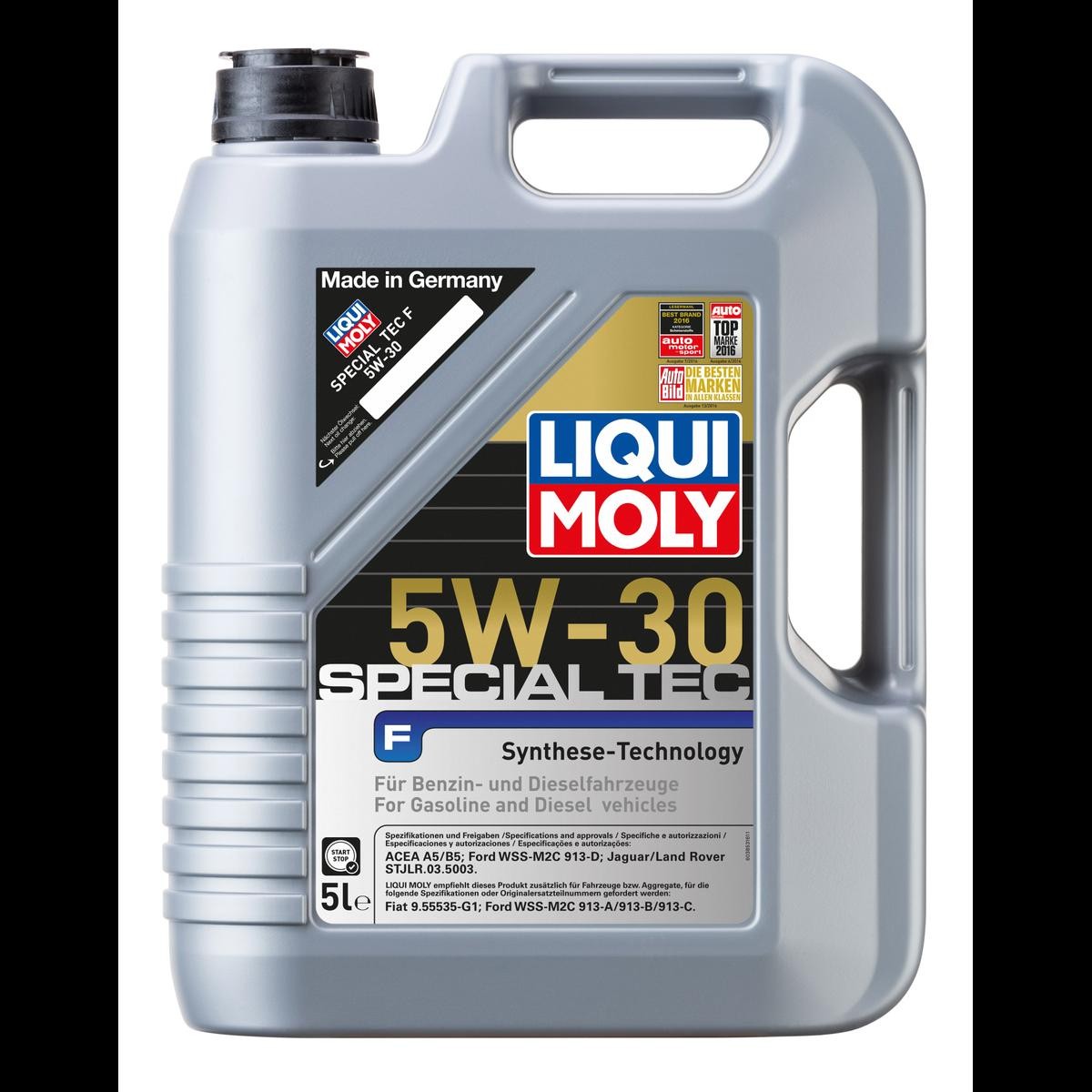 LIQUI MOLY 6 L Special Tec F 5W-30 + Ölwechsel-Anhänger + Trichter 3853  günstig online kaufen
