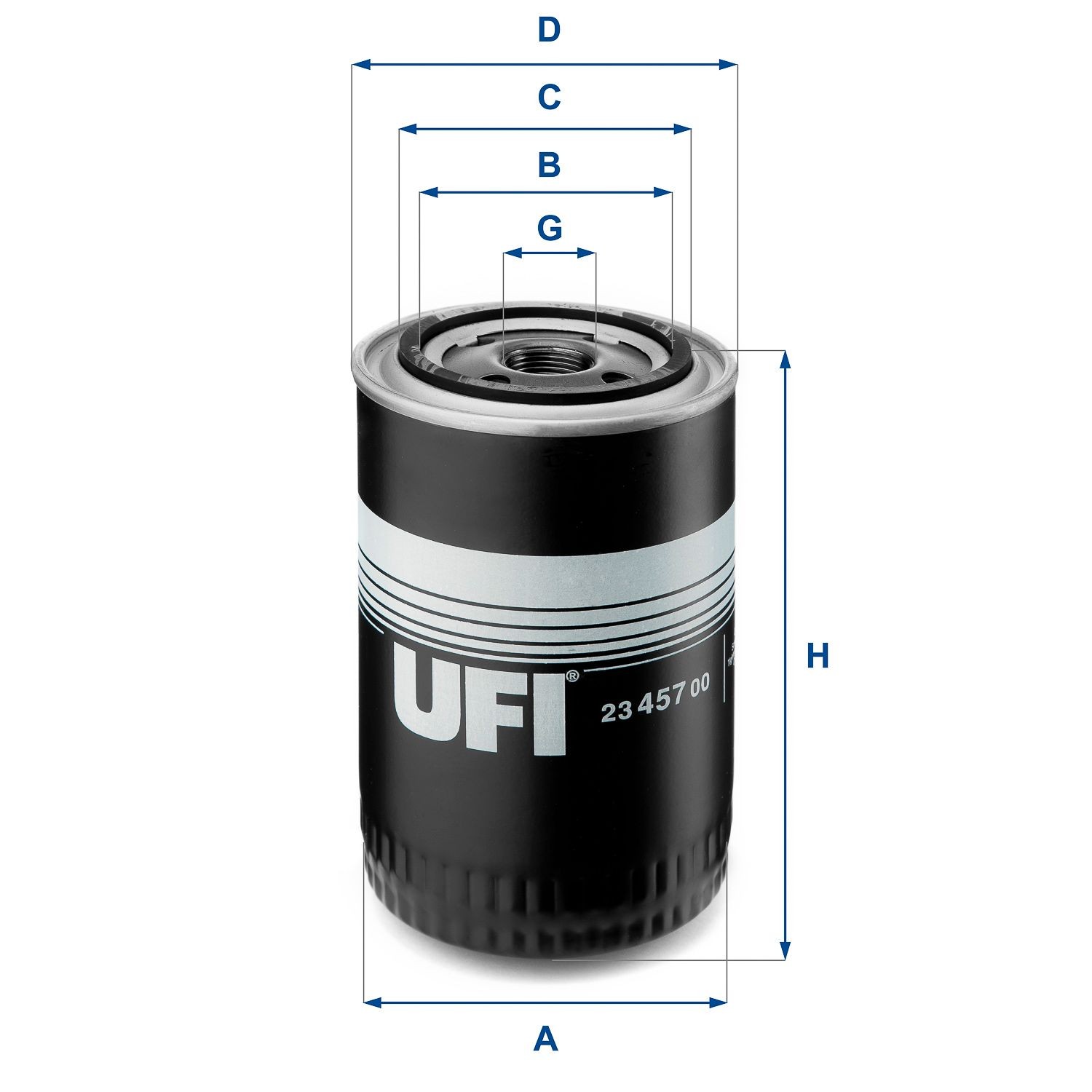 23.444.00 UFI Filtro olio 3/4-16 UNF, con due valvole blocco arretramento,  Filtro ad avvitamento ▷ AUTODOC prezzo e recensioni