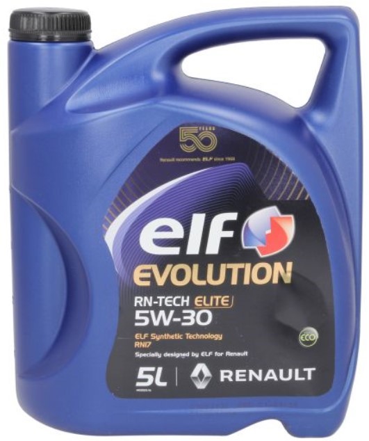 Aceite Motor ELF EVOLUTION FE 5W30 gasolina y diesel 5L