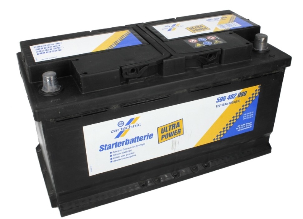 Batterie mit Füllung - ULTRA POWER - Cartechnic - Batterien von