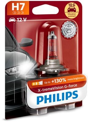 Phillips bulb H7 XtremeVision Moto 12V/55W/PX26d