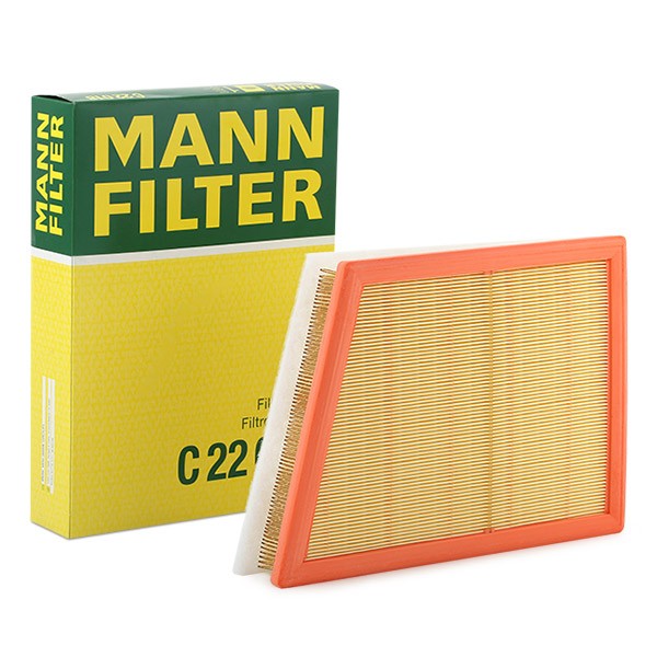 C 22 018 MANN-FILTER Luftfilter 54mm, 294mm, 211mm, Filtereinsatz