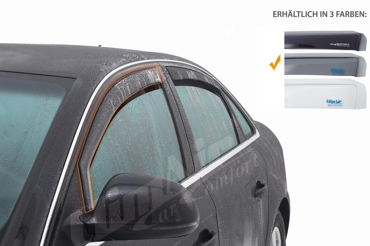 CLI0033882 ClimAir 3882 Wind deflectors Arrow direction, Front, Smoke Grey  for VW Golf Sportsvan ▷ AUTODOC price and review