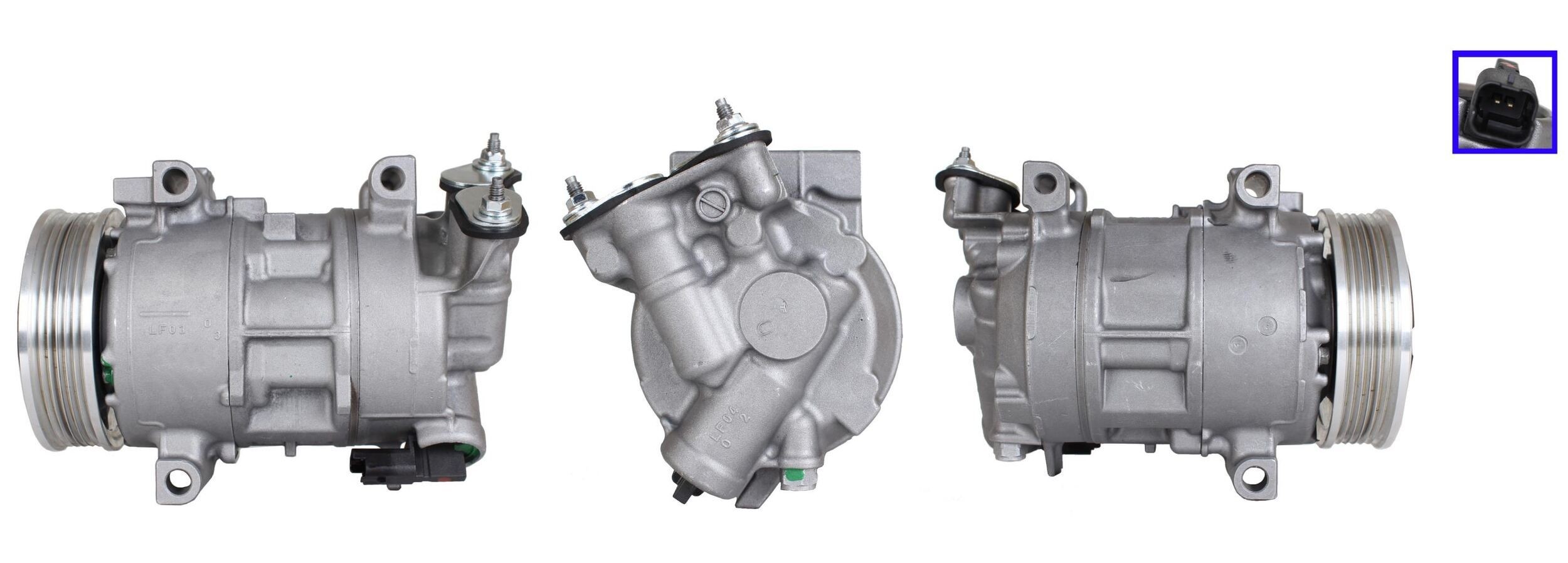 ACP01292 LUCAS Klimakompressor PAG 46 YF, R 134a, R 1234yf, mit Dichtungen  ▷ AUTODOC Preis und Erfahrung