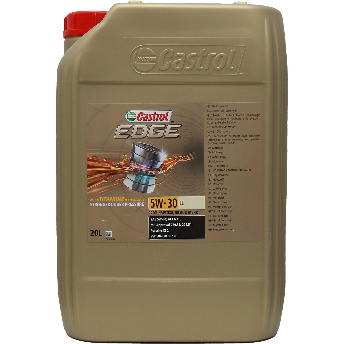Aceite Castrol Edge 5W30 M 5L- 43,90€-  Capacidad 5 Litros