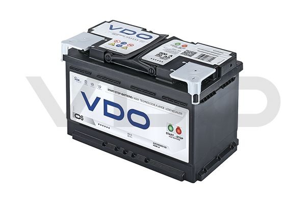 VDO A2C59520012E O6 Starter Battery 12V 80Ah 800A B13 AGM Battery
