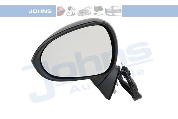 JOHNS 67 16 37-1 Außenspiegel links, schwarz, Einstellung: Seilzug, konvex  für SEAT IBIZA ▷ AUTODOC Preis und Erfahrung