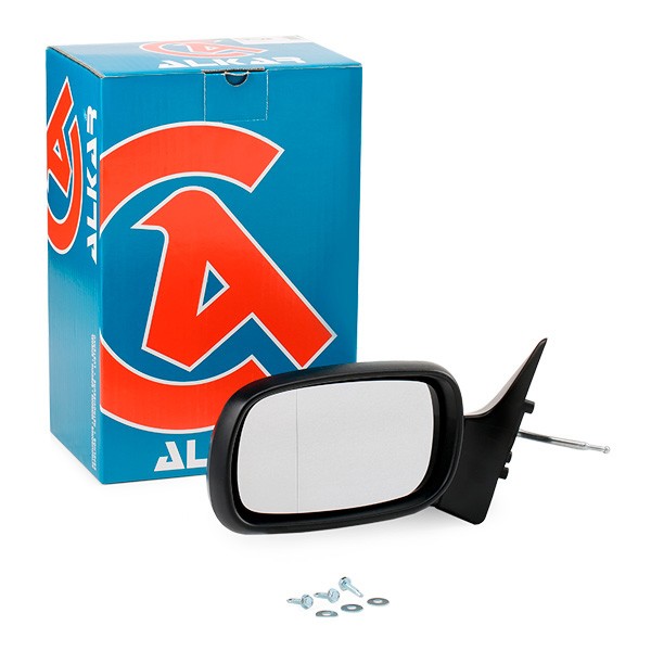 6401438 ALKAR Spiegelglas, Außenspiegel links für OPEL ASTRA ▷ AUTODOC  Preis und Erfahrung