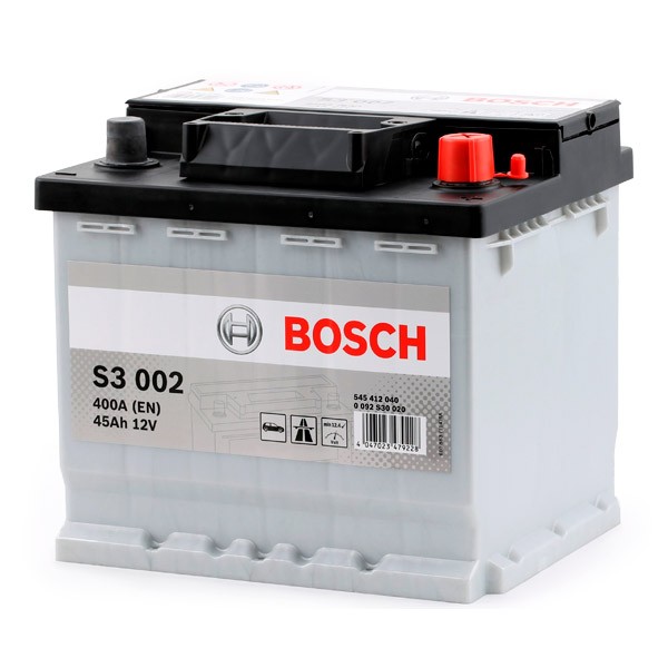 Bosch S4 002, 12V 52Ah 470A/EN Autobatterie Bosch. TecDoc: .