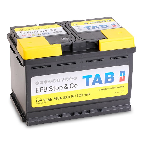 213090 TAB L5 AGM ED AGM Stop & Go Batterie 12V 95Ah 850A B13 AGM-Batterie