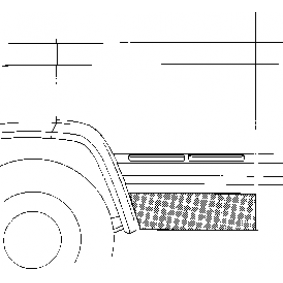 Tür, Fahrerhaus für Lastwagen