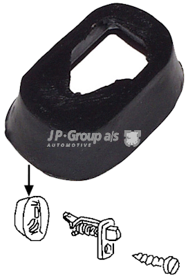 Afdichting, portierverlichting VOLKSWAGEN JETTA 1.5 benzine 70 Pk JB