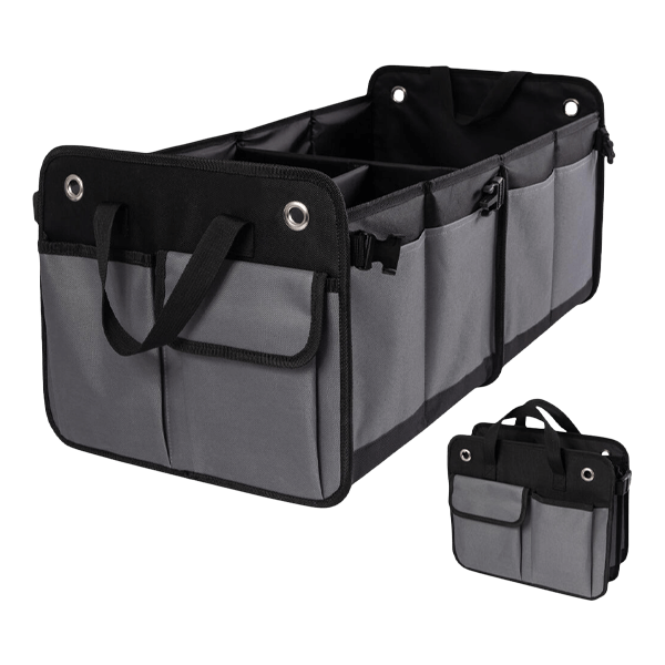 sac de rangement pour voiture-organiseur de coffre-transparent-compact