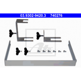 Clamp, brake fluid reservoir (fill- / bleed unit)