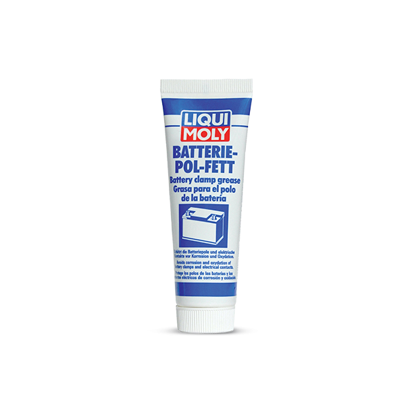 Massa lubricante para polos de baterias