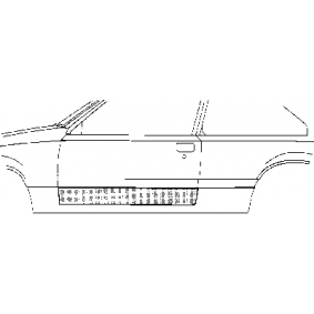 Metalcaucho 00601 Türdichtung Fahrzeugtür, Gummi ▷ AUTODOC Preis und  Erfahrung