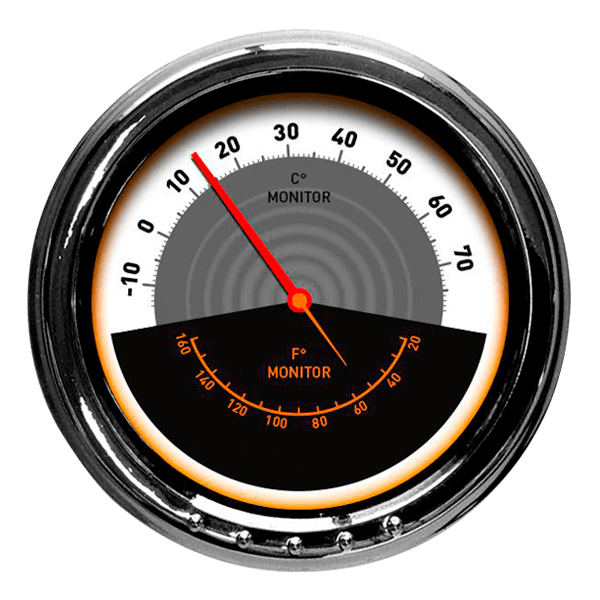 LKW Thermometer, Außen- / Innenraumtemperatur SCANIA 4 - series