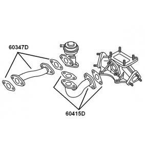 Cómo sustituir Tubería, válvula recirculación gases en un Ford Fiesta Mk6 Furgón 1.4 TDCi - instrucciones paso a paso para una sencilla reparación del coche