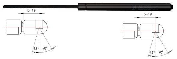 METZGER 2110286 Tailgate strut