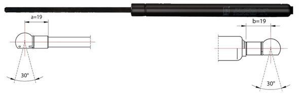 METZGER 2110474 Tailgate strut