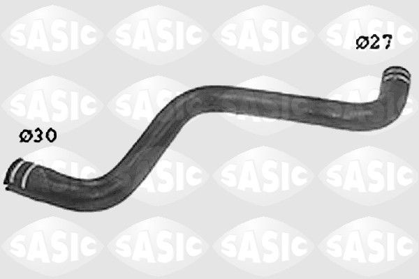 Image of SASIC SWH6622 Radiator Hose