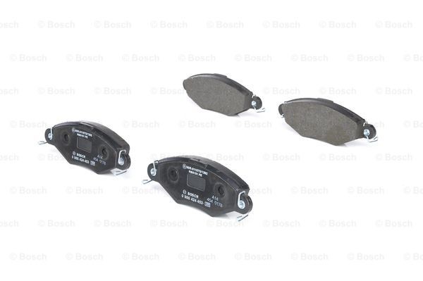 Image of BOSCH 0 986 424 453 Brake pad set