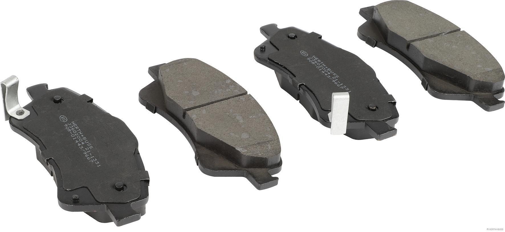 Image of HERTH+BUSS JAKOPARTS J3602004 Brake pad set