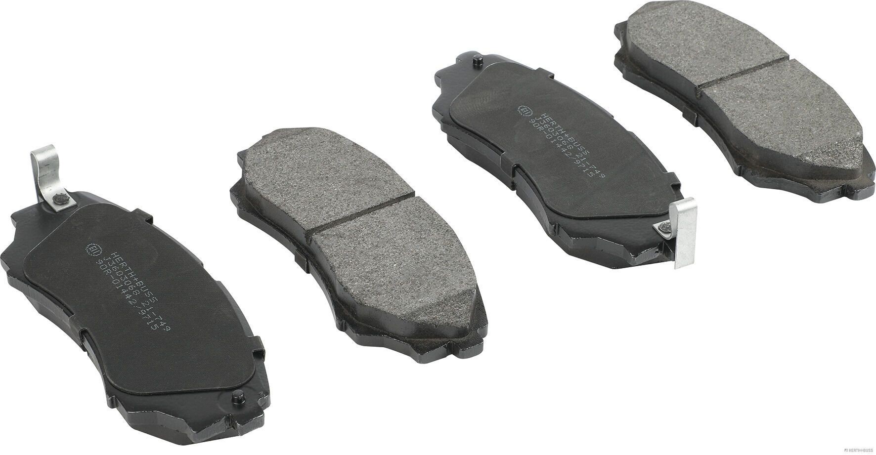 Image of HERTH+BUSS JAKOPARTS J3603068 Brake pad set