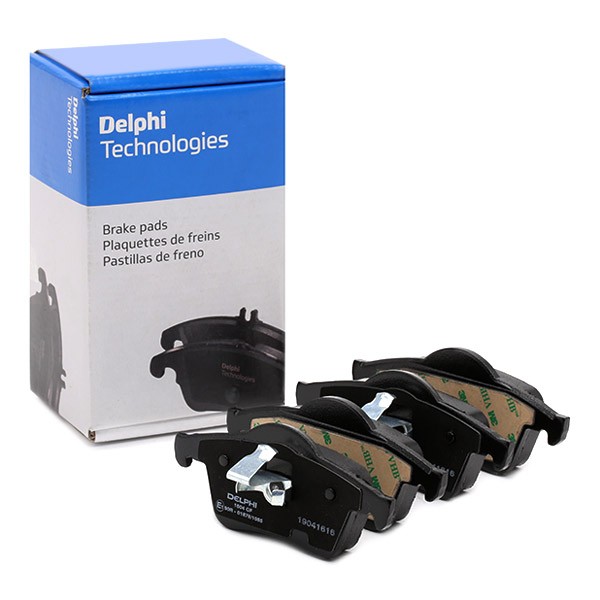Image of DELPHI LP1504 Brake pad set