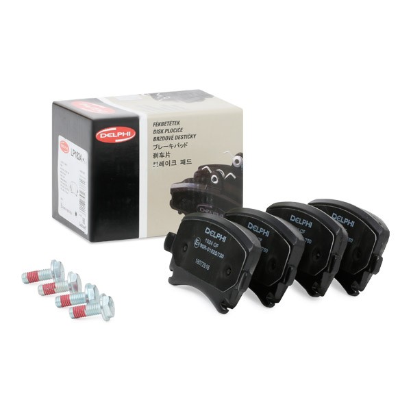 Image of DELPHI LP1824 Brake pad set