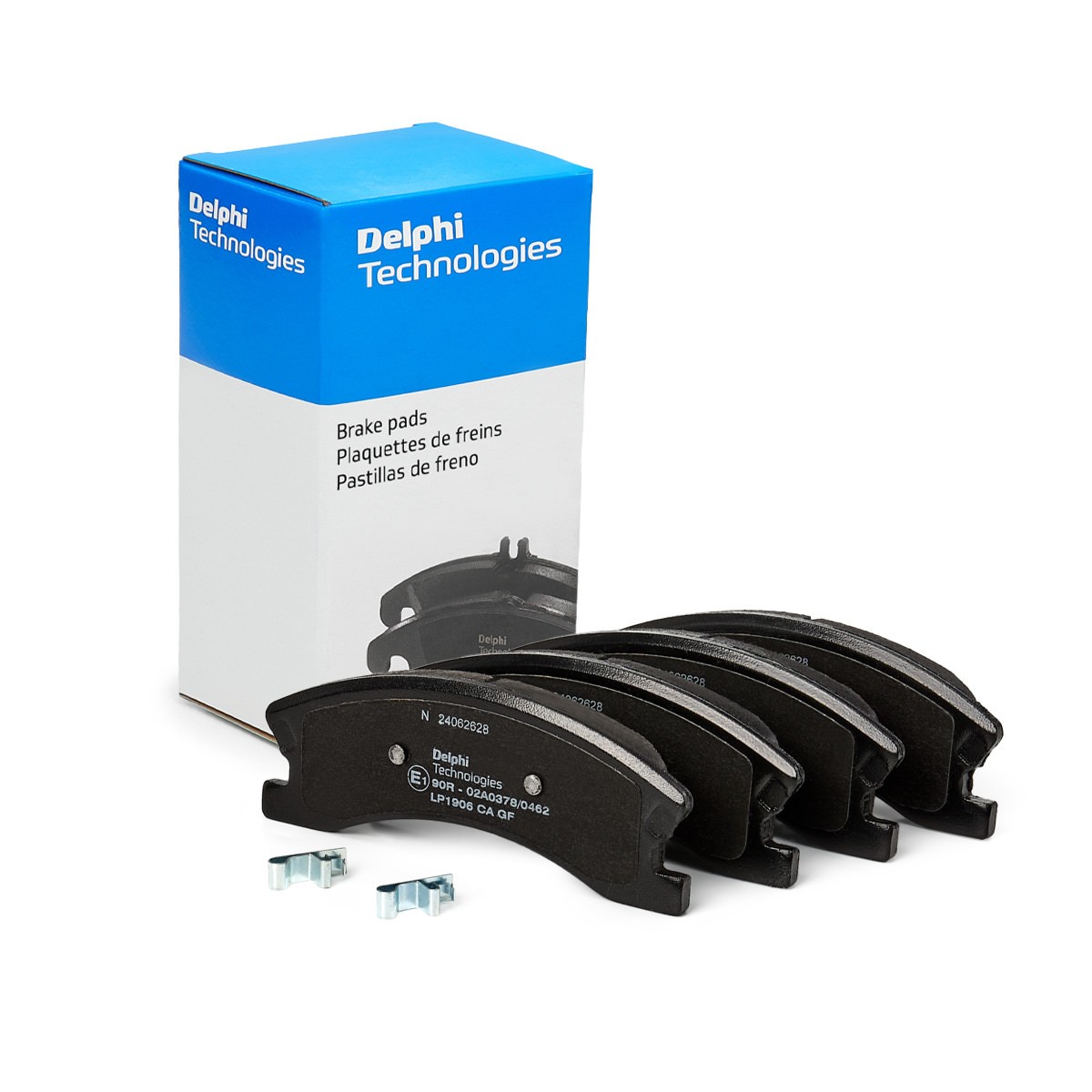 Image of DELPHI LP1906 Brake pad set