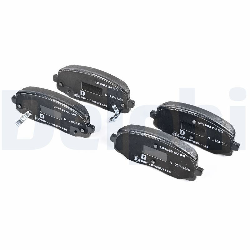 Image of DELPHI LP1933 Brake pad set