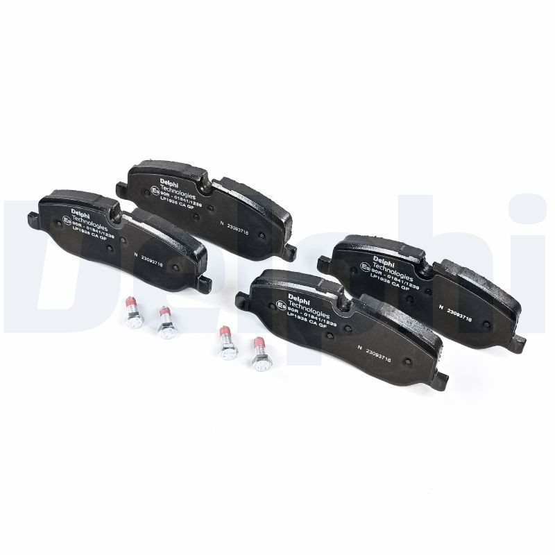 Image of DELPHI LP1935 Brake pad set