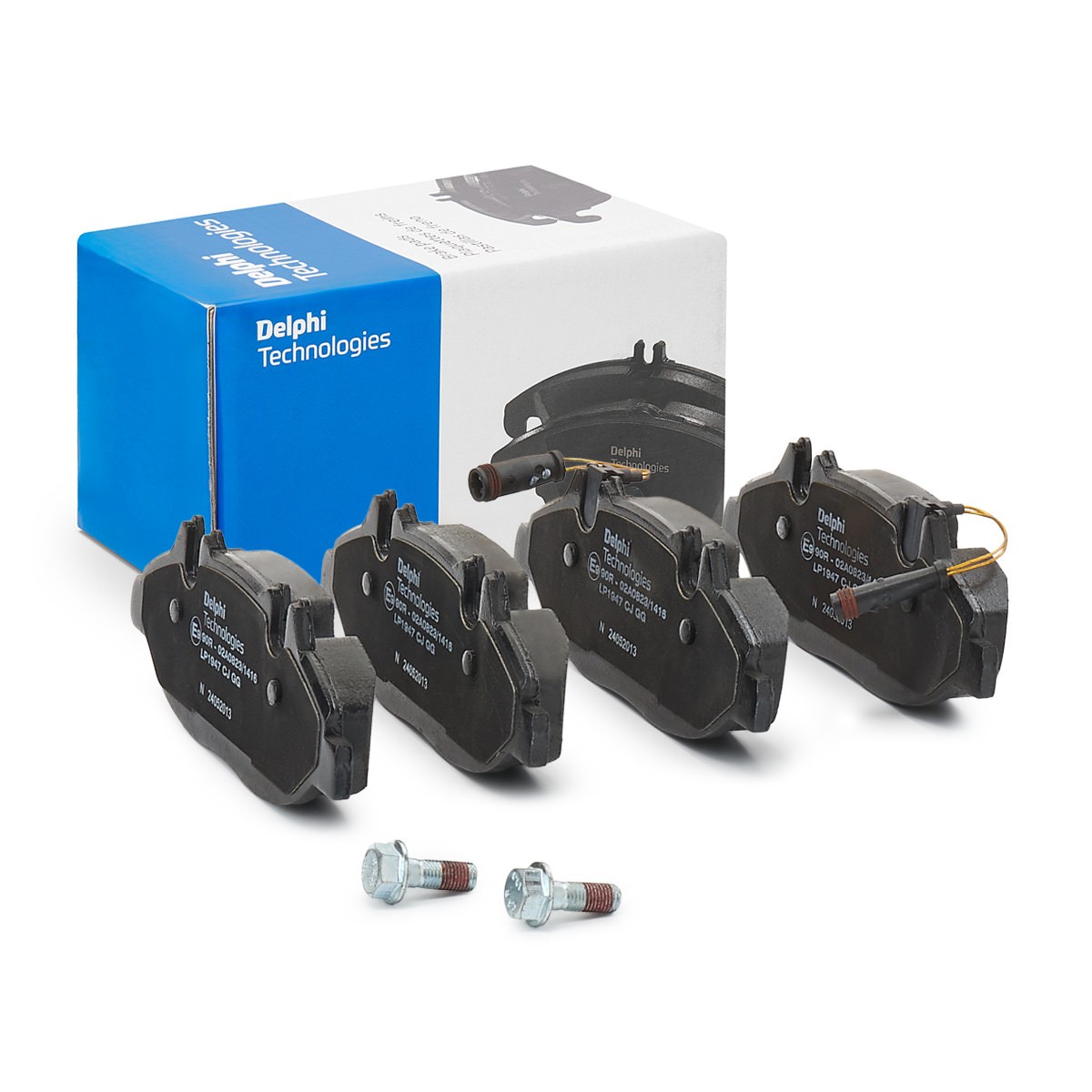 Image of DELPHI LP1947 Brake pad set