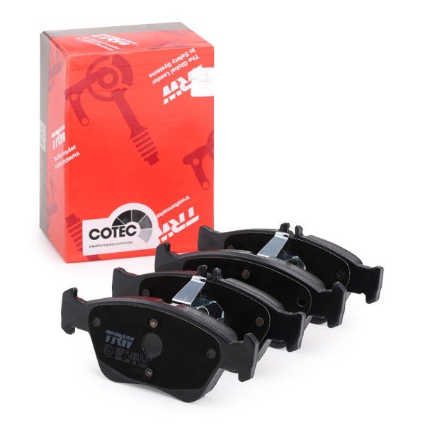 Image of TRW GDB1205 Brake pad set