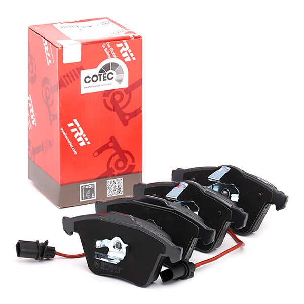 Image of TRW GDB1617 Brake pad set