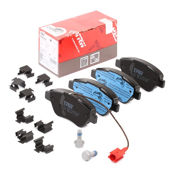 Image of TRW GDB1654 Brake pad set