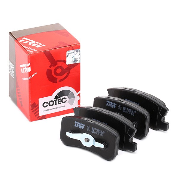 Image of TRW GDB3247 Brake pad set