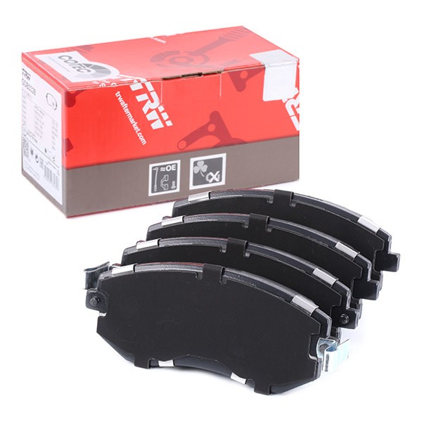 Image of TRW GDB3328 Brake pad set